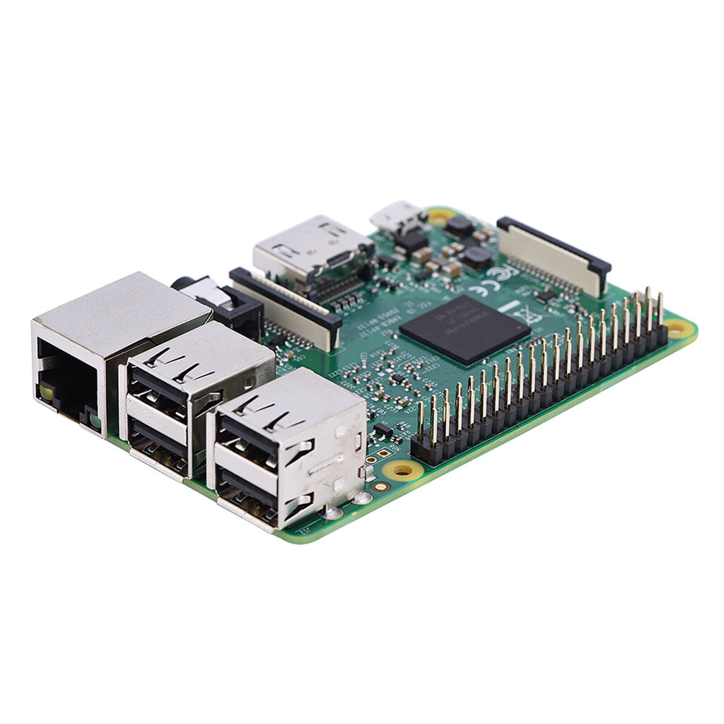 Raspberry Pi 3 Model B -levylle 1,2 GHz 64-bittinen neliytiminen prosessori WiFi Bluetooth 4.1 hinta ja tiedot | Kannettavien tietokoneiden lisätarvikkeet | hobbyhall.fi