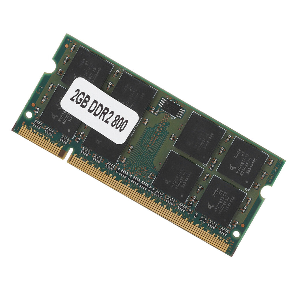 DDR2 2G 800MHZ PC2-6400 kannettavalle Täysin yhteensopiva muisti Intel/AMD 200Pinille hinta ja tiedot | Kannettavien tietokoneiden lisätarvikkeet | hobbyhall.fi