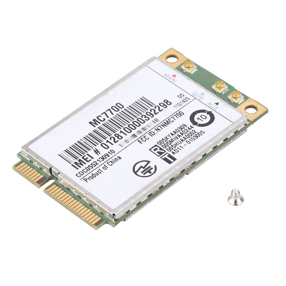 MC7700 PCI-E 100 Mbps 3G/4G LTE FDD sulautettu langaton moduuli Windows Linuxille hinta ja tiedot | Kannettavien tietokoneiden lisätarvikkeet | hobbyhall.fi