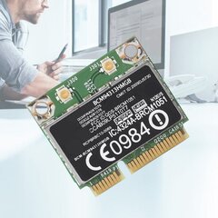 Broadcom BCM94313HMGB 300M Bluetooth3.0 PCIE -verkkokortille HP G4/CQ43 -sarjalle hinta ja tiedot | Kannettavien tietokoneiden lisätarvikkeet | hobbyhall.fi