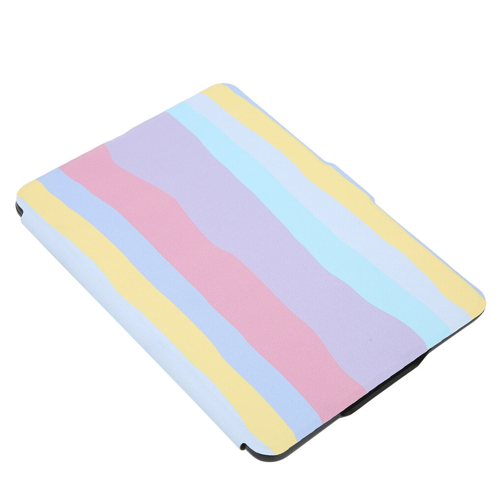 Suojakotelo Kevyt ohut sateenkaarikuvioinen PU-nahkakuori Kindle Paperwhite123 Ereaderille (Rainbow Pattern 1) hinta ja tiedot | Kannettavien tietokoneiden lisätarvikkeet | hobbyhall.fi