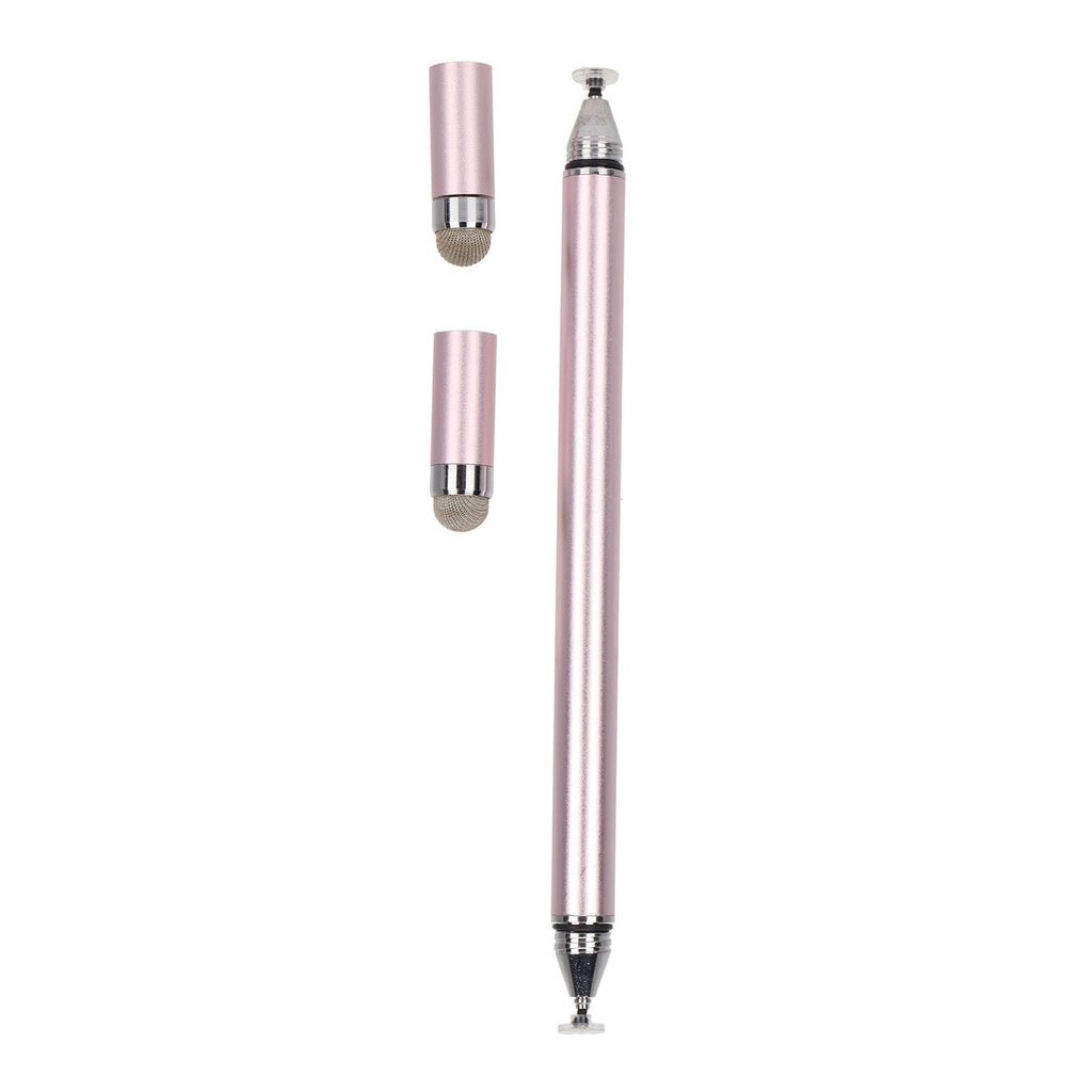 Stylus Pen 2 in 1 Erittäin tarkka, nopea reagoiva näyttökynä suojakuorella matkapuhelimille tableteille NotepadPink hinta ja tiedot | Kannettavien tietokoneiden lisätarvikkeet | hobbyhall.fi