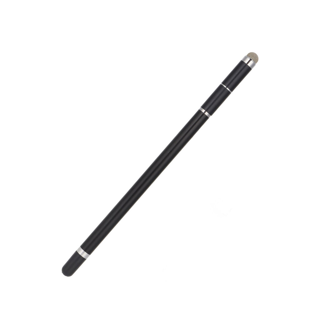 Stylus Pen 4 in 1 Kulutusta kestävä kuitukärki Matkapuhelin Tabletti Maalaus Käsinkirjoitus Kapasitiivinen StylusBlack hinta ja tiedot | Kannettavien tietokoneiden lisätarvikkeet | hobbyhall.fi