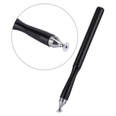 Smooth Disc Touch Stylus Touch Pen Erittäin herkkä naarmuuntumaton puhelintabletti Touch Pen (musta) hinta ja tiedot | Kannettavien tietokoneiden lisätarvikkeet | hobbyhall.fi