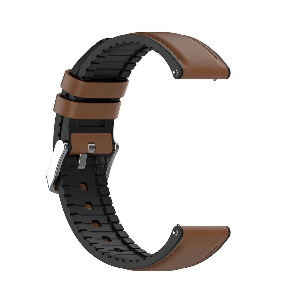 Ruskea 20Mm Watchband Yhteensopiva Samsung Galaxy Watch 3 41Mm hinta ja tiedot | Puhelimen kuoret ja kotelot | hobbyhall.fi