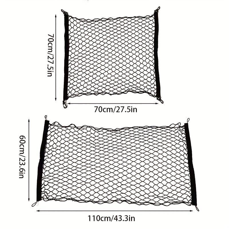 Deal auton tavaratilan kiinnitysnetti, 1 kpl hinta ja tiedot | Lisätarvikkeet autoiluun | hobbyhall.fi
