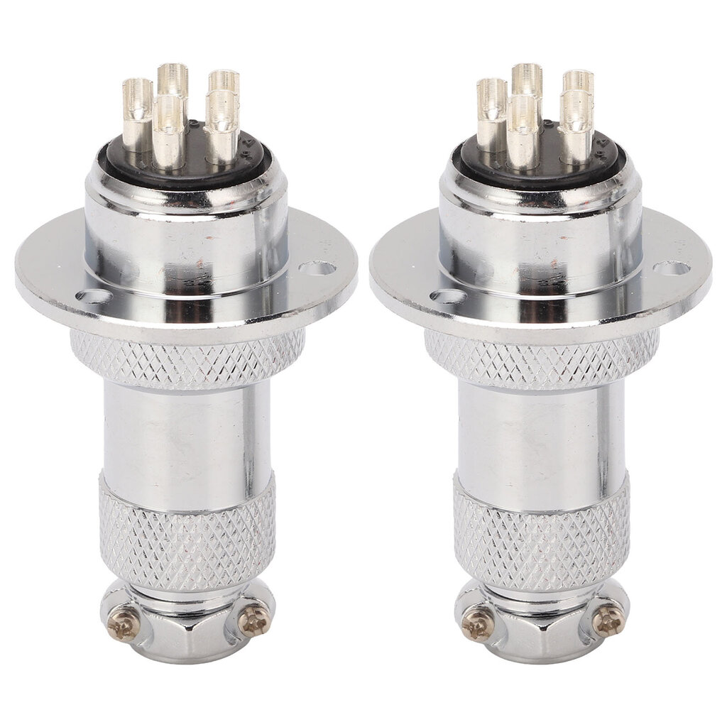 2 kpl 5-nastainen Aviation Plug Connector Helppokäyttöinen Aviation Plug -pistoke tietokoneen CNC-koneelle AC DC 250V hinta ja tiedot | Muuntimet ja invertterit | hobbyhall.fi