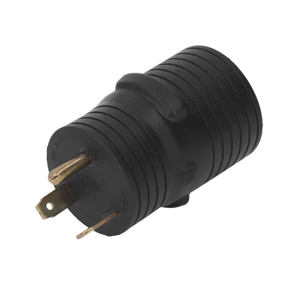 Matkailuauton pistokesovitin PVC 30A Uros TT 30P - 50A Naaras 14 50R Virtaliitin US-pistoke 125V hinta ja tiedot | Muuntimet ja invertterit | hobbyhall.fi