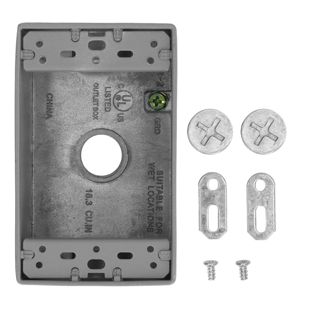 Outlet Box NEMA 10?50R 14?50R US Industrial Power Socket Case Single Gang Device Box ulkokäyttöön hinta ja tiedot | Muuntimet ja invertterit | hobbyhall.fi