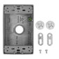 Outlet Box NEMA 10?50R 14?50R US Industrial Power Socket Case Single Gang Device Box ulkokäyttöön hinta ja tiedot | Muuntimet ja invertterit | hobbyhall.fi