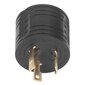 TT–RV Plug Teollinen generaattorisovitin Muunnin Pistoke Messinkikoskettimet US-standardi 125V 30A hinta ja tiedot | Muuntimet ja invertterit | hobbyhall.fi