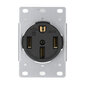 Teollisuusvastake NEMA 14-50R US Standard Industrial 4-reikäinen virtalähde 50A 125V/250V hinta ja tiedot | Muuntimet ja invertterit | hobbyhall.fi