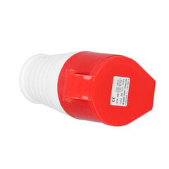 5PIN 32A Industrial Socket IP44 Vedenpitävä pölytiivis Aviation Plug Connector 220?380V/240?415VHR?225 (naaras) hinta ja tiedot | Muuntimet ja invertterit | hobbyhall.fi