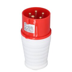 5PIN 32A Industrial Socket IP44 Vedenpitävä pölytiivis Aviation Plug Connector 220?380V/240?415VHR?025 (uros) hinta ja tiedot | Muuntimet ja invertterit | hobbyhall.fi