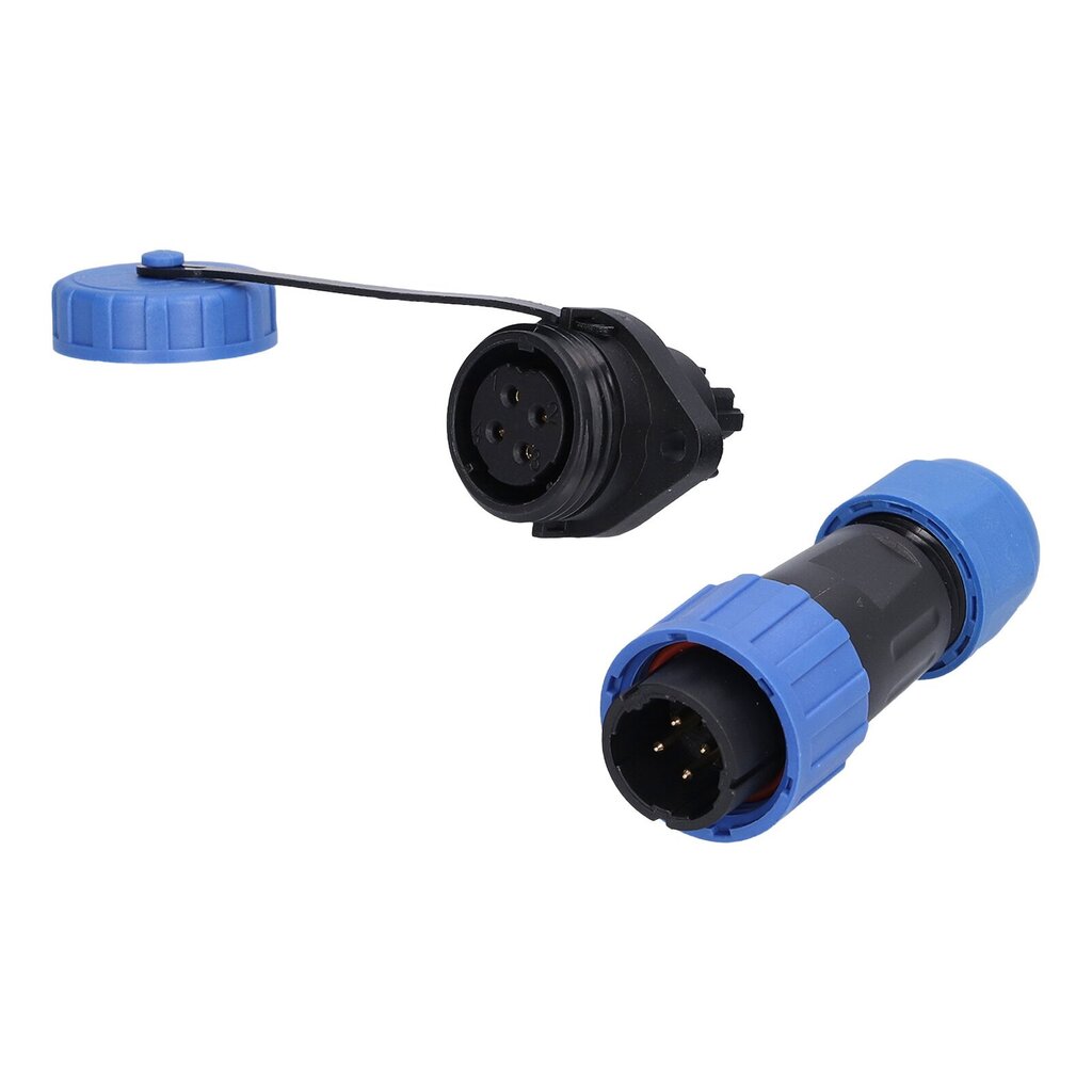 Aviation Plug Multi Core Juotevapaa Uros Naarastelakointiliitin IP68 Vesitiivis Aviation Plug hinta ja tiedot | Muuntimet ja invertterit | hobbyhall.fi