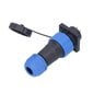 Vedenpitävä pistokepistorasia Square Aviation virtaliitin Butt Terminal Adapter AC 380V SP205 Pin hinta ja tiedot | Muuntimet ja invertterit | hobbyhall.fi