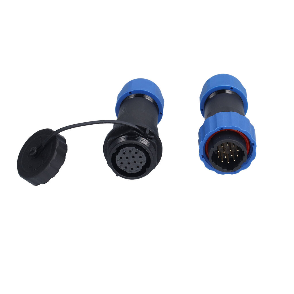 Vesitiivis liitinkiinnitys IP68 Aviation Power Socket 250V 5A kaapelijohdolle SP2014 Pin hinta ja tiedot | Muuntimet ja invertterit | hobbyhall.fi