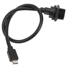 Vedenpitävä USB-liitin IP67 MICRO USB naaraspuolinen uros kaapeliliittimellä E10MCTFF/MCAM (1 metri) hinta ja tiedot | Muuntimet ja invertterit | hobbyhall.fi