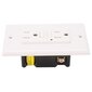 Kytkinpistorasia Smart Leakage Detection US Standard maadoitussuojauslähtö AC125V LD?3008C hinta ja tiedot | Muuntimet ja invertterit | hobbyhall.fi