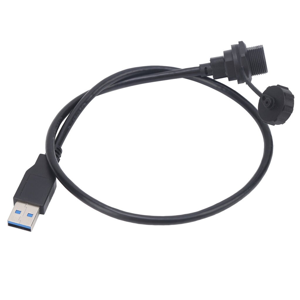 Vedenpitävä USB-liitin TypeC naaraskierre Lukituspaneelin kiinnitysvirtapistorasia E10TPC-TF-F/U3-AM(0,5M) hinta ja tiedot | Muuntimet ja invertterit | hobbyhall.fi