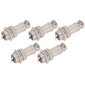 5 kpl Aviation Plug Connector Uros Naaras Lankapaneeli Tehorunko Metalliliittimet GX16 16mm 450V2pin hinta ja tiedot | Muuntimet ja invertterit | hobbyhall.fi