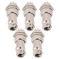 5 kpl Aviation Plug Connector uros naaras johdinpaneeli teho runko metalliliittimet GX16 16mm 450V9pin hinta ja tiedot | Muuntimet ja invertterit | hobbyhall.fi