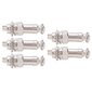 5 kpl Aviation Plug Connector uros naaras johdinpaneeli teho runko metalliliittimet 5A GX12 450V6pin hinta ja tiedot | Muuntimet ja invertterit | hobbyhall.fi