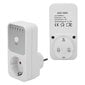 Ajastin Power Socket Switch Plugin Ajastin Ajastin Switch Controller EU Plug 230V hinta ja tiedot | Muuntimet ja invertterit | hobbyhall.fi