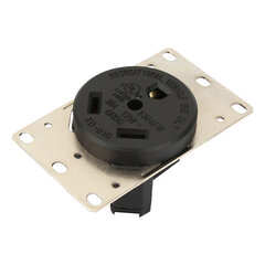 30A AC125V Industrial US Power Socket 3-reikäinen RV Power Socket -pistokeliitin hinta ja tiedot | Muuntimet ja invertterit | hobbyhall.fi