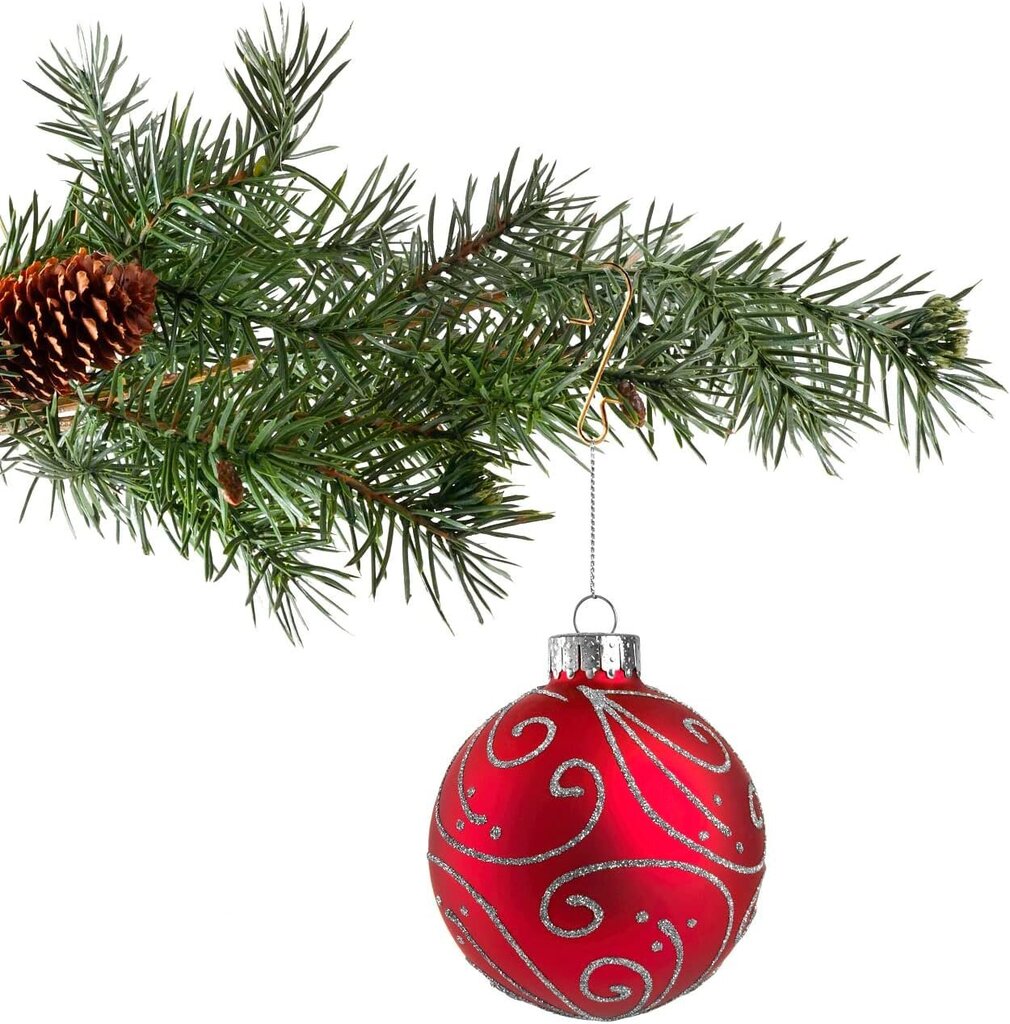 Joulukoristeen koukut 160 kpl, Xmas Tree Ornament Ripustimet Moniväriset, Pienet metallilangat ripustettavat S-muotoiset koukut Halloween-juhliin Joulupallot hinta ja tiedot | Joulukoristeet | hobbyhall.fi