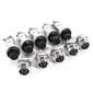 10 Setti GX12 5Pin 12mm Aviation Plug Uros Naaras Metalliliitin hinta ja tiedot | Muuntimet ja invertterit | hobbyhall.fi