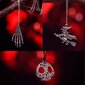 80 kpl Halloween Charms Riipukset Antiikki Hopea Riipukset Halloween Korut Valmistustarvike DIY Kaulakoru Rannekoru hinta ja tiedot | Miesten korut | hobbyhall.fi