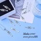 Skeleton Body Skull Charms, Skeleton Body Charms Tiibetin hopea Skull Bone Riipukset Käsityötarvikkeet Rannekoru Kaulakoru Korvakoru Korujen tekeminen hopeaa hinta ja tiedot | Korusetit | hobbyhall.fi