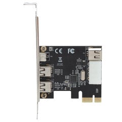 PCIE Capture Card 3 portin laajennuskortti 1394 Interface Conversion HD Video Adapter Controller hinta ja tiedot | Kannettavien tietokoneiden lisätarvikkeet | hobbyhall.fi