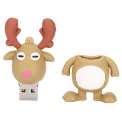 USB-muistitikku Kevyt kannettava turvallinen Luotettava hieno PVC-jouluinen USB-muistitikku 8G hinta ja tiedot | Kannettavien tietokoneiden lisätarvikkeet | hobbyhall.fi