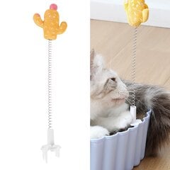 Cat Teaser Stick Metal Wire Jousi Kissan Lelu Pehmo Housut sauva Lelu sarjakuvanukke hinta ja tiedot | Kissan lelut | hobbyhall.fi