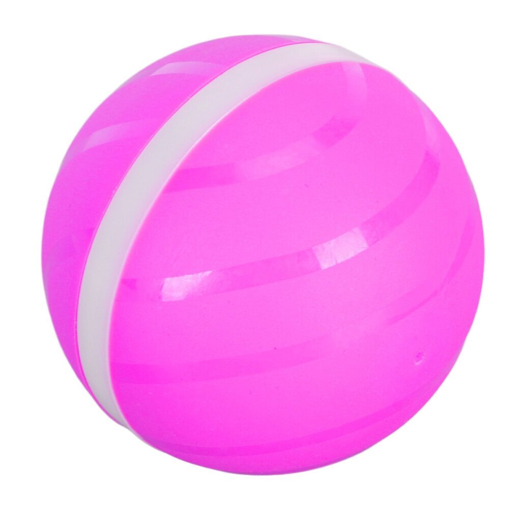 Kissan lelupallo Fun Interaktiivinen Automaattinen Pyörivä Purenta Vastus Hiljainen Sähköinen Kissapallo LED-valolla kissoille Pink hinta ja tiedot | Kissan lelut | hobbyhall.fi