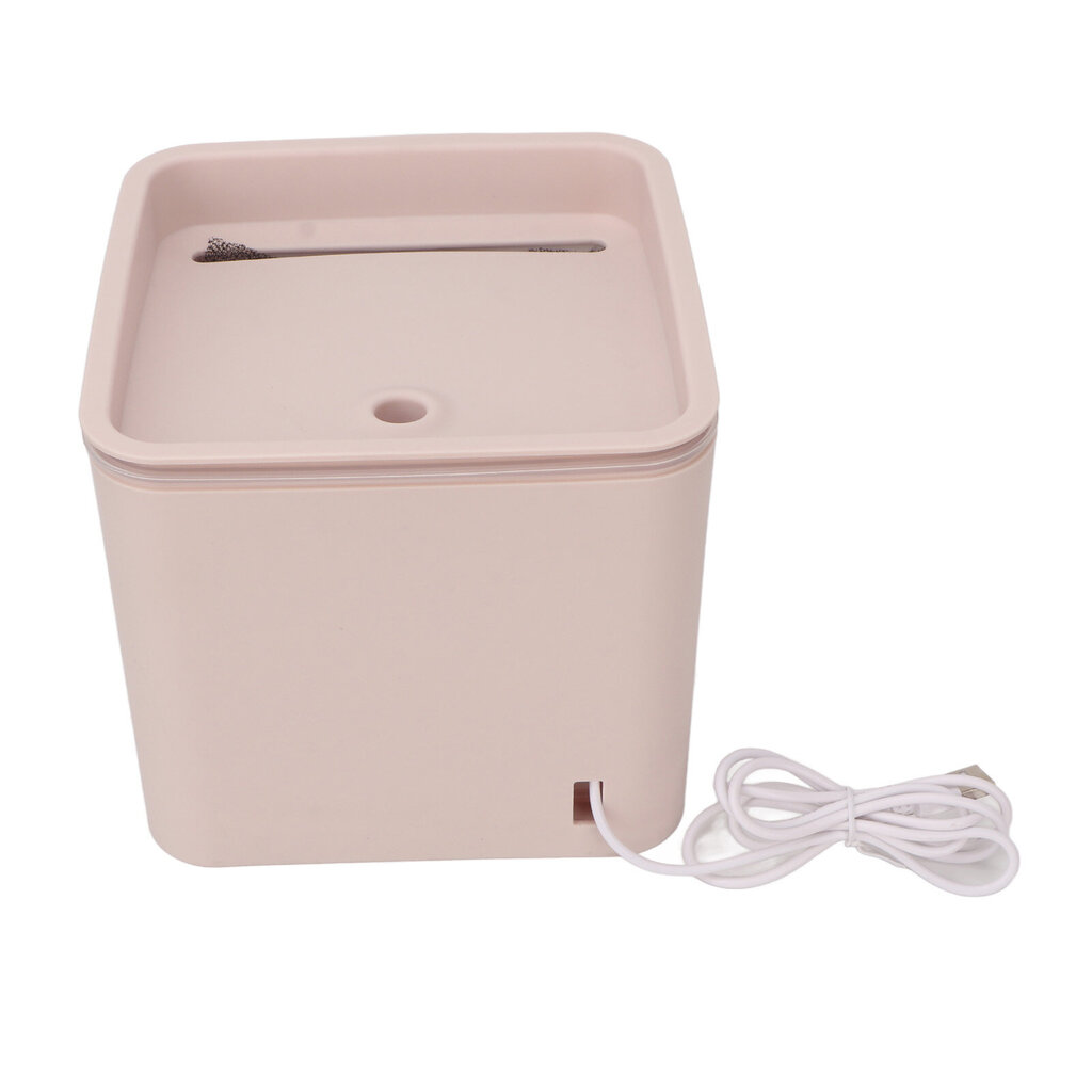 2L Cat Water Fountain IPX8 Vedenpitävä USB-virtalähde Automaattinen kiertovesiautomaatti kissan koiralle Pink hinta ja tiedot | Kissan lelut | hobbyhall.fi