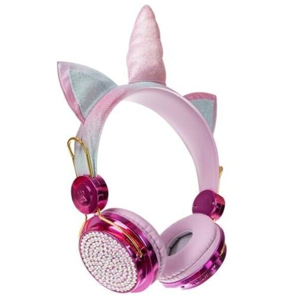 Bluetooth Stereokuulokkeet Unicorn mikrofonilla Pink hinta ja tiedot | Kuulokkeet | hobbyhall.fi