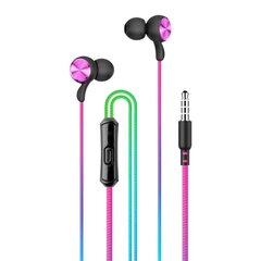 Rainbow In-Ear -kuulokkeet mikrofonilla 3,5 mm iPhone, Samsung monivärinen hinta ja tiedot | Kuulokkeet | hobbyhall.fi