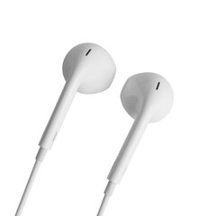 McDodo HP-0543 High Definition In-Ear -kuulokkeet, 3,5 mm, valkoinen valkoinen hinta ja tiedot | Kuulokkeet | hobbyhall.fi