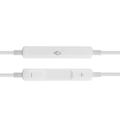 McDodo HP-0543 High Definition In-Ear -kuulokkeet, 3,5 mm, valkoinen valkoinen hinta ja tiedot | Kuulokkeet | hobbyhall.fi