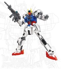 Babatos Yuanzu Gundam Mech Robotti koottu rakennuspalikat lelu, lahja pojalle, työpöydän koristelu hinta ja tiedot | Poikien lelut | hobbyhall.fi