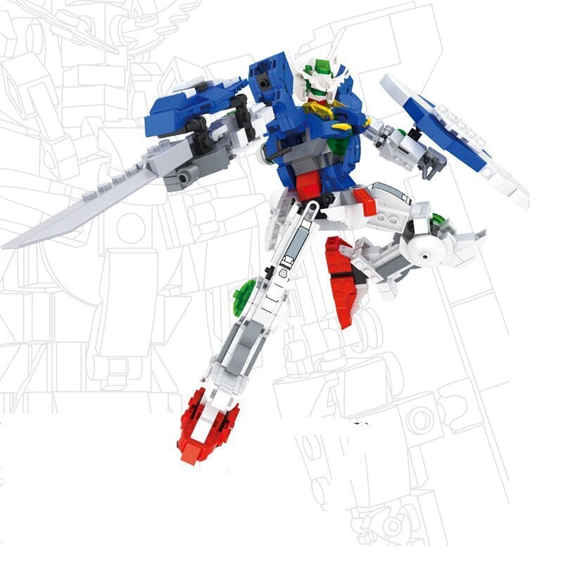 Baatos Yuanzu Gundam Mech, koottava rakennuspalikkarobotti, eri värejä hinta ja tiedot | Poikien lelut | hobbyhall.fi