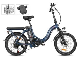 Sähköpyörä Samebike CY20, 20", 350W, 12Ah, sininen hinta ja tiedot | Sähköpyörät | hobbyhall.fi