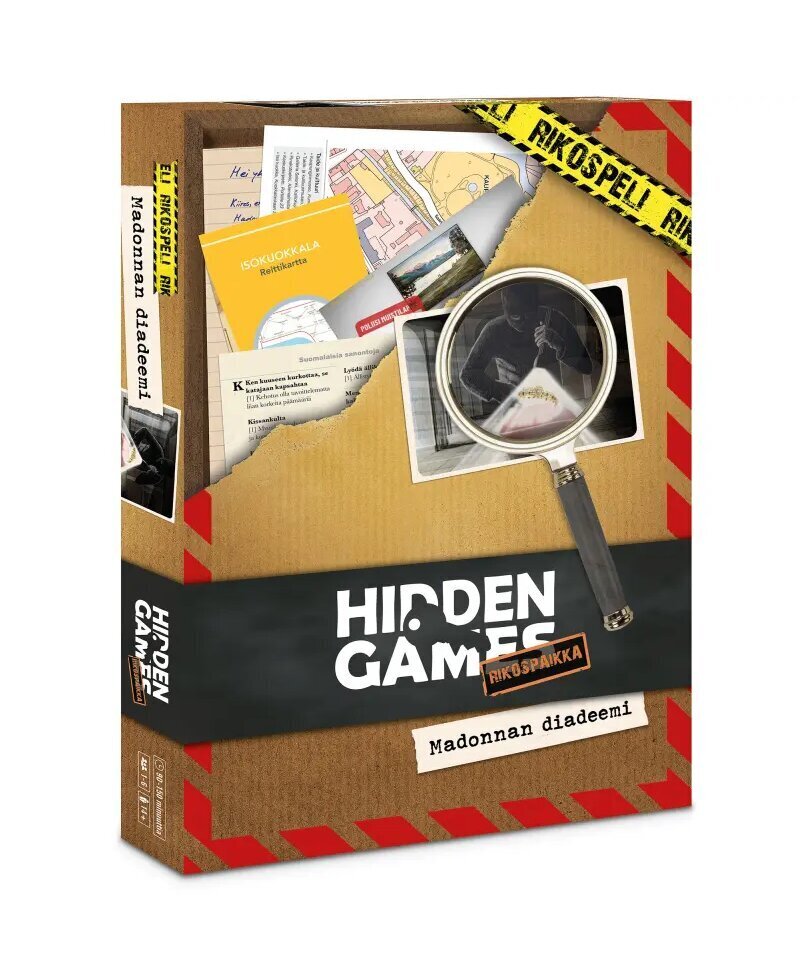 Interaktiivinen peli Hidden Games Rikospaikka: Madonnan Diadeemi, FI hinta ja tiedot | Lautapelit ja älypelit | hobbyhall.fi