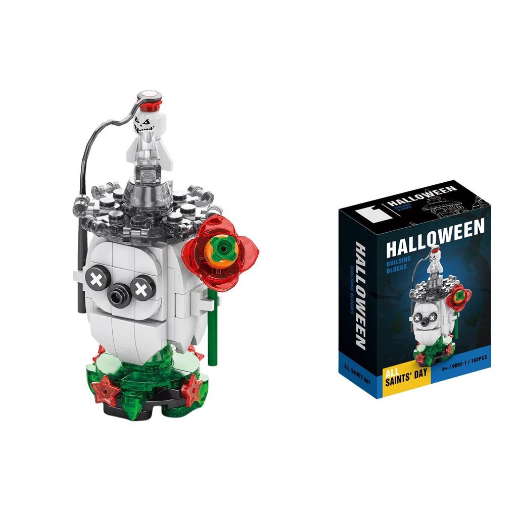 Halloween Village Building Haunted House -rakennuspalikat, 103 osaa hinta ja tiedot | LEGOT ja rakennuslelut | hobbyhall.fi