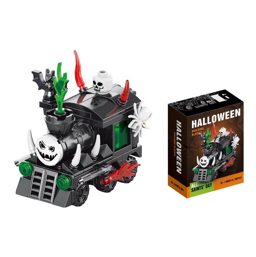 Halloween Village Building Haunted House -rakennuspalikat, 96 osaa hinta ja tiedot | LEGOT ja rakennuslelut | hobbyhall.fi