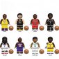 8 kpl Basketball Star Puzzle -rakennuspalikkalelu, 4,5 cm, yhteensopiva muiden rakennuspalojen kanssa, pojan lahja hinta ja tiedot | Poikien lelut | hobbyhall.fi