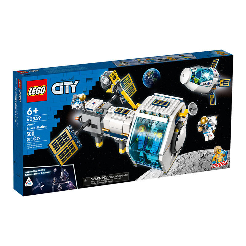 LEGO® 60349 City Lunar Space Station, 500 osaa hinta ja tiedot | LEGOT ja rakennuslelut | hobbyhall.fi